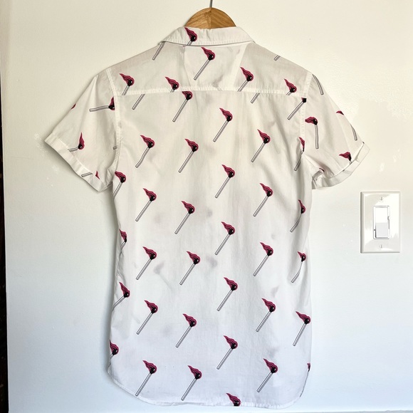 Cuidado con el Pedro matchstick button down shirt - Picture 2 of 4